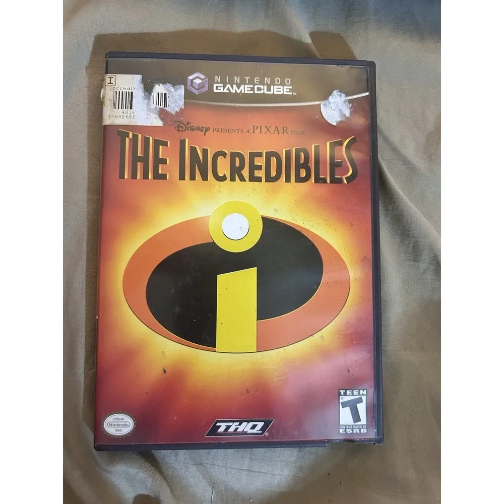 Incredibles Nintendo GameCube! No Manual!‎